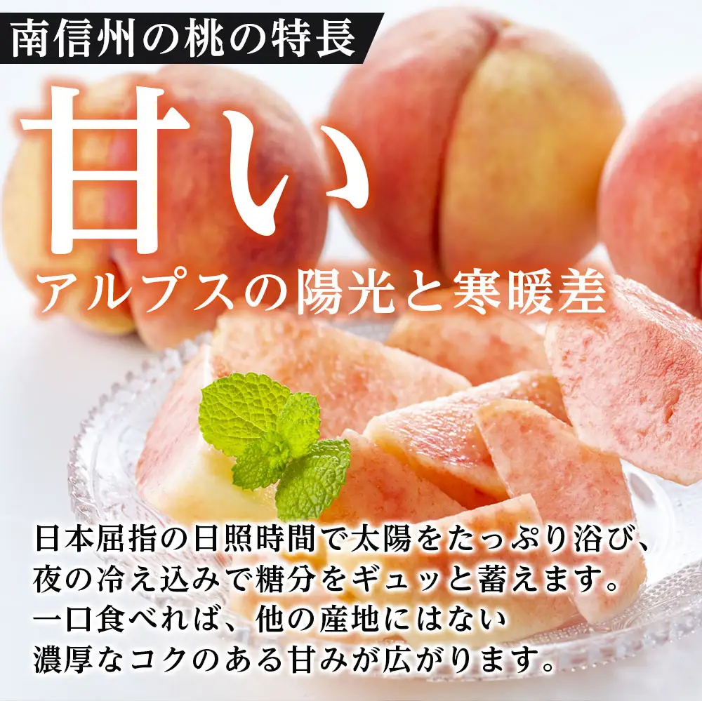【南信州産】あかつき約5kg（秀品）光センサー選別品＜2027年7月中旬より発送＞