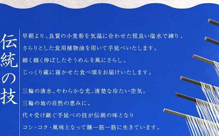 AC-30.夏野菜を使った三輪そうめん　16束