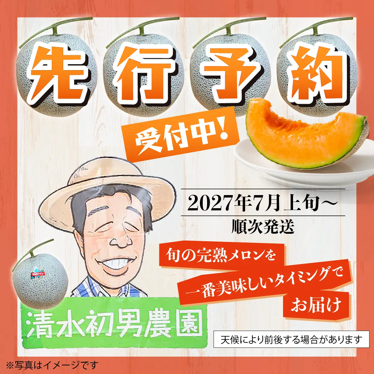 【2027年7月上旬より発送】北海道壮瞥産 赤肉メロン「北紅クイーン」2玉入り約4kg以上 SBTP003