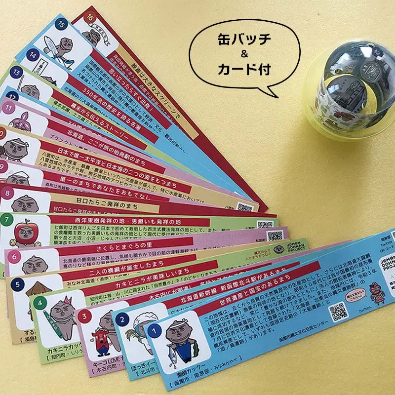どうなんJOMON発見！ご当地カックーガチャ『コンプリートセット』 F6S-051