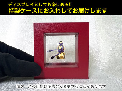 【置物】純金 ゴールド 24K 黄金ひょうたん ALPBK033