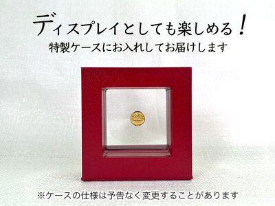 【置物】純金 ゴールド 24金 ミニ甲州だるま ALPBK030 | 純金