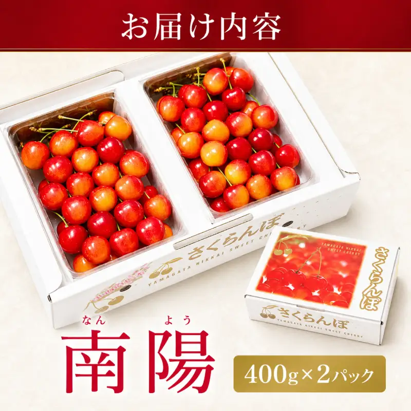 さくらんぼ 800g 南陽 Lサイズ サクランボ