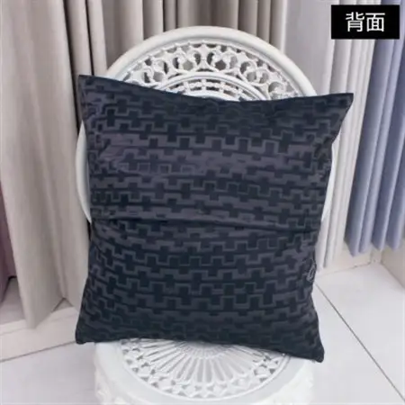 【自社縫製】カーテン生地の残布を活用!ゆうあいのSDGsクッションカバー 約45×45cm タイプ3_雑貨   _【1508242】