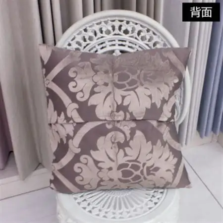 【自社縫製】カーテン生地の残布を活用!ゆうあいのSDGsクッションカバー 約45×45cm タイプ5_雑貨   _【1508244】