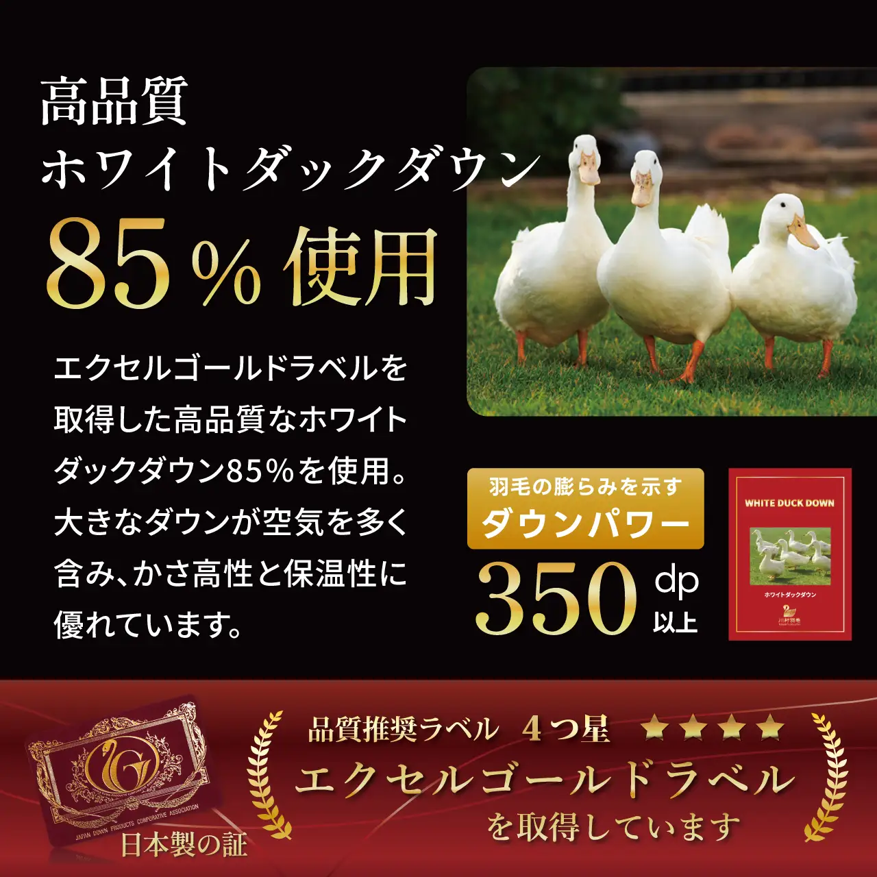 【春夏用】洗える羽毛布団 シングル 肌掛け ダウン 夏 春 肌掛け ホワイトダックダウン 85% 0.3kg 赤・ピンク系柄