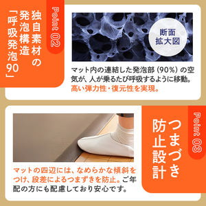 キッチンマット ドクターマットL ブラウン キッチンマット