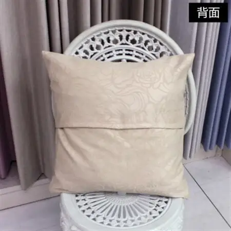 【自社縫製】カーテン生地の残布を活用!ゆうあいのSDGsクッションカバー 約45×45cm タイプ9_雑貨   _【1508339】