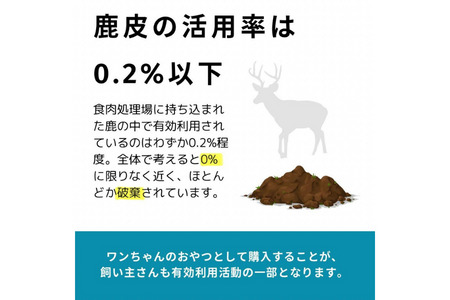 6-71 デンタルケアに天然鹿の皮ガムセット大型犬用 ALPDW003