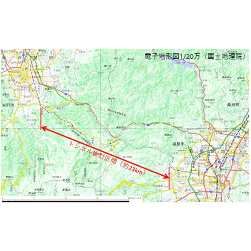 山形新幹線米沢トンネル（仮称）整備事業（返礼品なし） F2Y-9483
