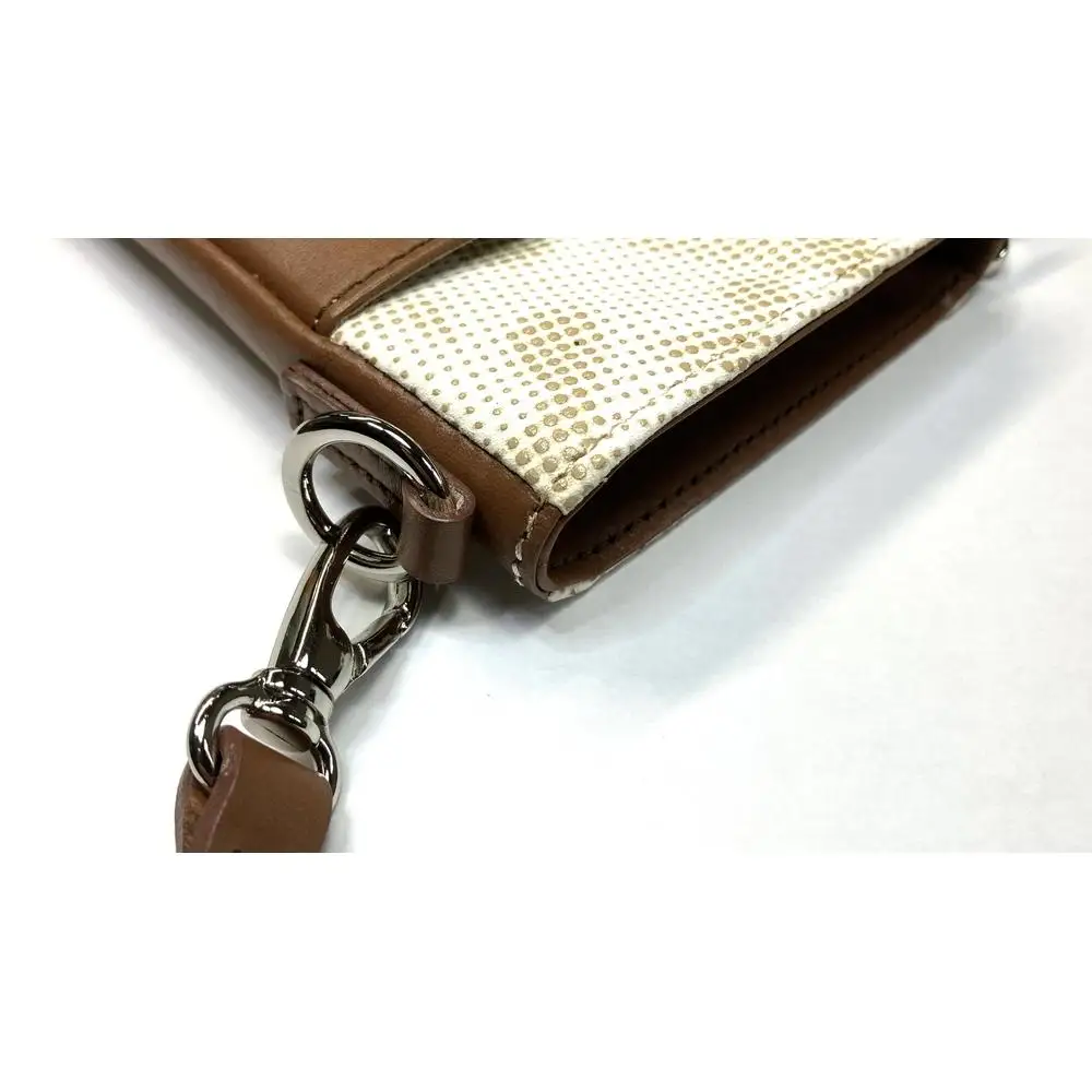 甲州印伝「URUSHINASHIKA」スマホケースA（薄茶）