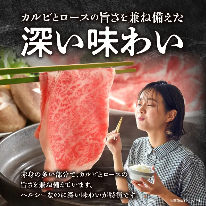 牛肉 スライス 牛肉[黒毛和牛 ウデ 610g 宮崎県産]