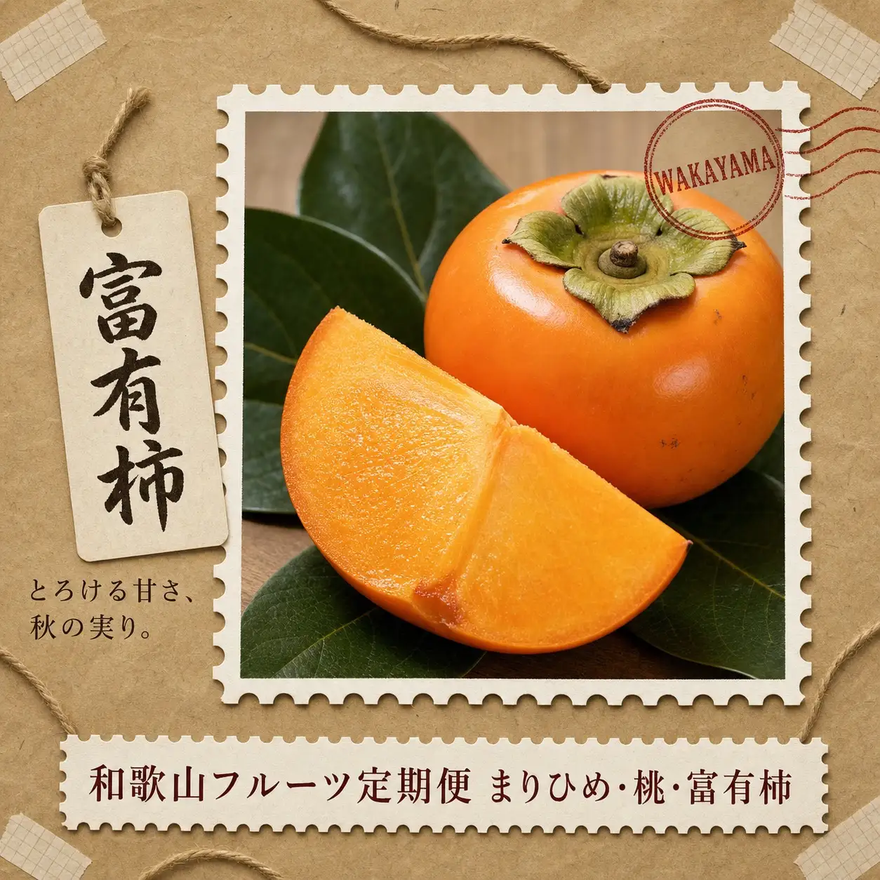 【2～3・7・11月 全3回】紀州和歌山産旬のフルーツセット（いちご・桃・富有柿）定期便 【魚鶴商店】【UT69】【Z91138-tkb373】