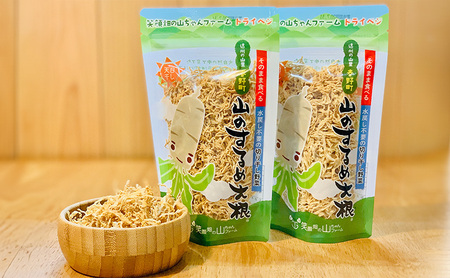 山のするめ大根 10袋セット　(そのまま食べても美味しい・水戻し不要で使える切り干し大根) 