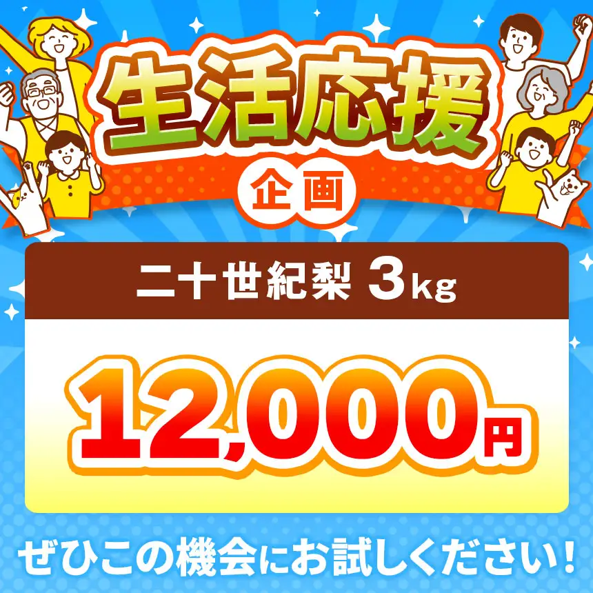  【 先行予約 】 梨子本農園 の 梨 （ 二十世紀 ）約 3kg | 