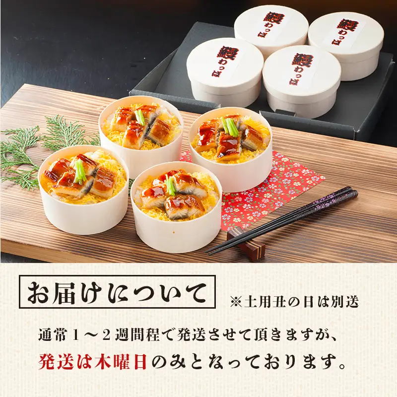  国産うなぎわっぱ飯 130g×4個 鰻ごはん 鰻丼