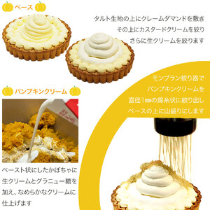 パンプキンタルト かぼちゃ 4号 冷凍 ケーキ モンブラン モンブラン