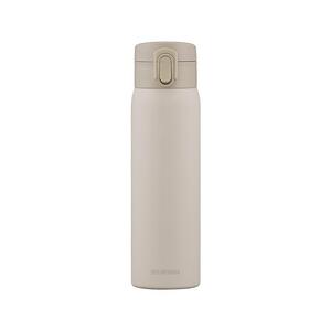 水筒　ステンレス　ケータイ　ボトル　ワンタッチ　５００ｍｌ　SKB-O500　アイボリー