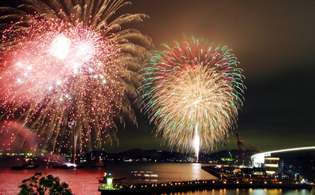 【100名限定！！第42回関門海峡花火大会（令和8年8月13日開催）】スポンサーエリア入場チケット 1名様  花火大会 KR002