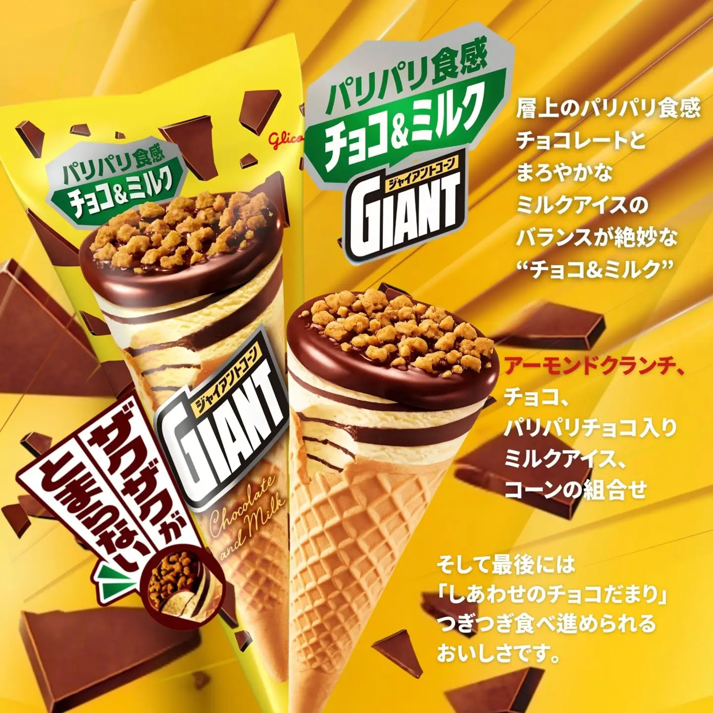ジャイアントコーン20個&SUNAOチョコモナカ12個詰合せ