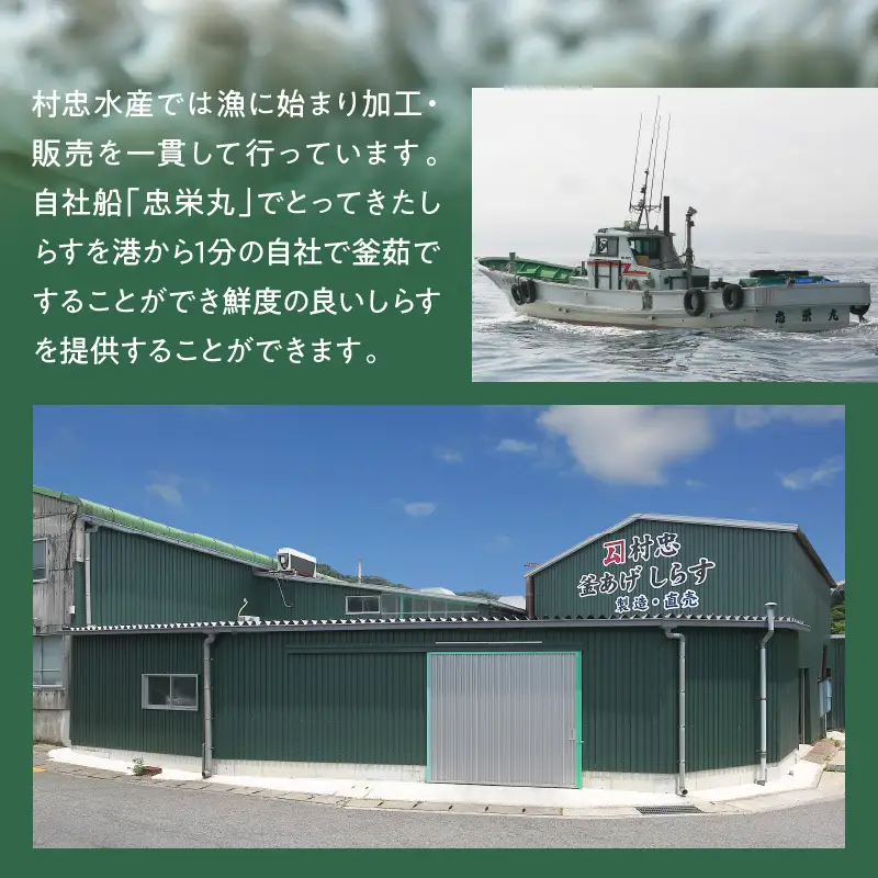 特選釜揚げシラス　1kg木箱セット_FA1000