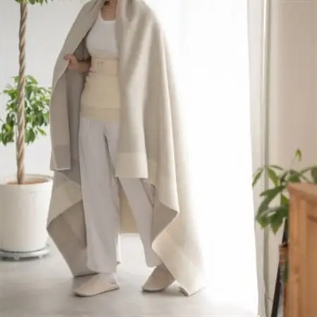【Woolly】空気を含んだふんわりウール毛布(シングルサイズ)【1501737】