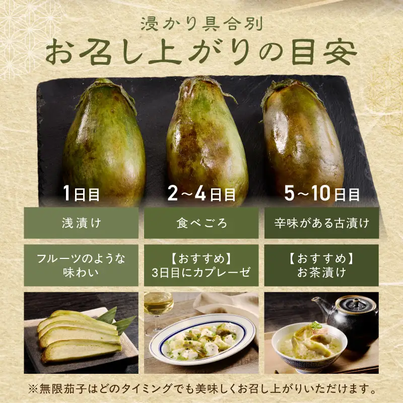 水なす糠漬け 10個【087C-085】
