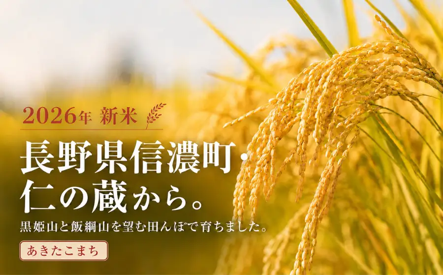 限定100件【新米・先行予約】あきたこまち10kg 信濃町産 令和8年 精米 2026年9月下旬発送予定 黒姫山麓 霧下 米 長野県信濃町
