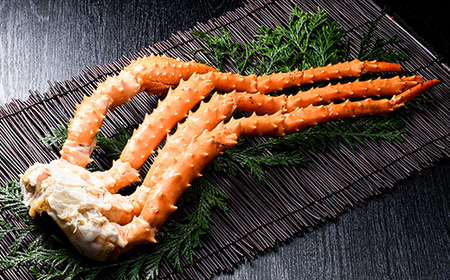 いばら蟹脚(ボイル)900g カニ いばらカニ 蟹 棘蟹 いばらかに ゴールデンキングクラブ 蟹脚 冷凍 ボイル 海産物 F4F-4619