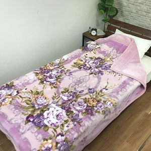 マイヤー毛布 シングル ピンク C.R.P加工毛布 1枚 (合わせ毛布) 22302PI｜毛布の町 泉大津 国産 サイズ・色 家庭洗濯可 [5005]