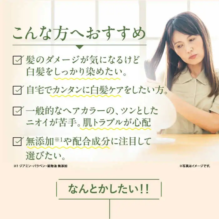 【5本入】［白髪用］利尻カラークリーム 糸島市 / 株式会社ピュール ヘアカラー 白髪染め [AZA063]