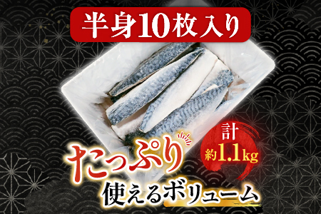 根室海鮮市場＜直送＞無添加天然サバフィーレ10枚 G-28022