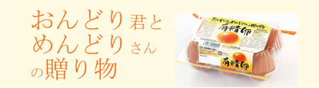 おんどり君とめんどりさんの贈り物(6個入り×12P 計72個)