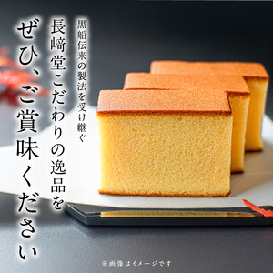 長崎堂自慢の逸品【長崎カステーラ　匠】（1本入） 長崎堂 カステラ カステーラ スイーツ おかし お菓子 手土産 ギフト 小分け 小袋 無添加 無着色 添加物不使用 カット済み カット常温 [008N02]