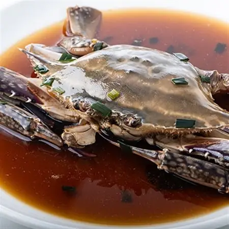 【浜名湖産】湖宝蟹メスのカンジャンケジャン 2杯_魚介・海産物   _【配送不可地域：離島】【1499176】