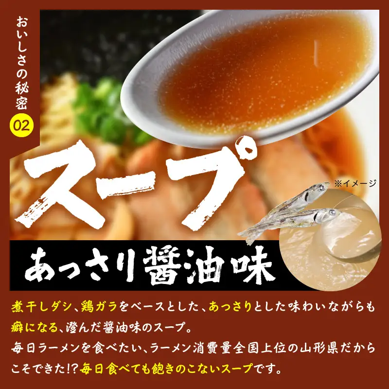 米沢ラーメン 具材付き 4食 セット 醤油 ラーメン