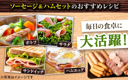 ナルちゃんファーム ハムセット1.05kg sp / ウインナー ハム 食べ比べ 詰め合わせ / 大村市 / おおむら夢ファームシュシュ [ACAA298]