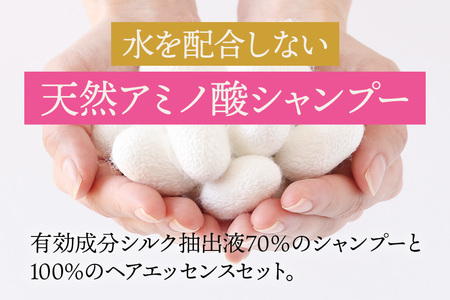 HONEST（ホーネスト）シルキーVシャンプー200ml・シルキーVヘアエッセンス30ml（お試しサイズ）2点セット