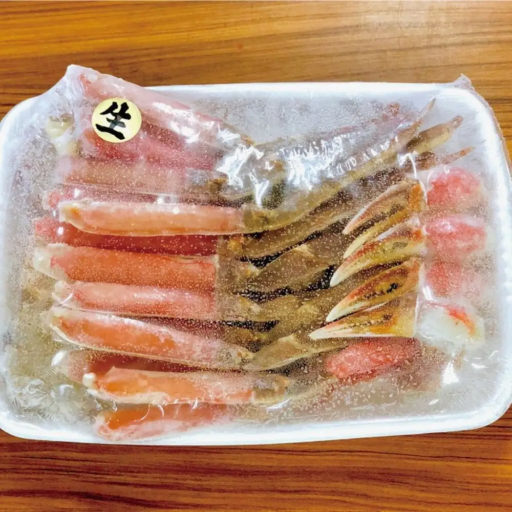 16-72 オホーツク産ズワイガニの蟹身セット（1kg前後）