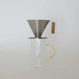 グローカルスタンダードプロダクツ TSUBAME M&W Dripper / 4.0サイズ / シルバー