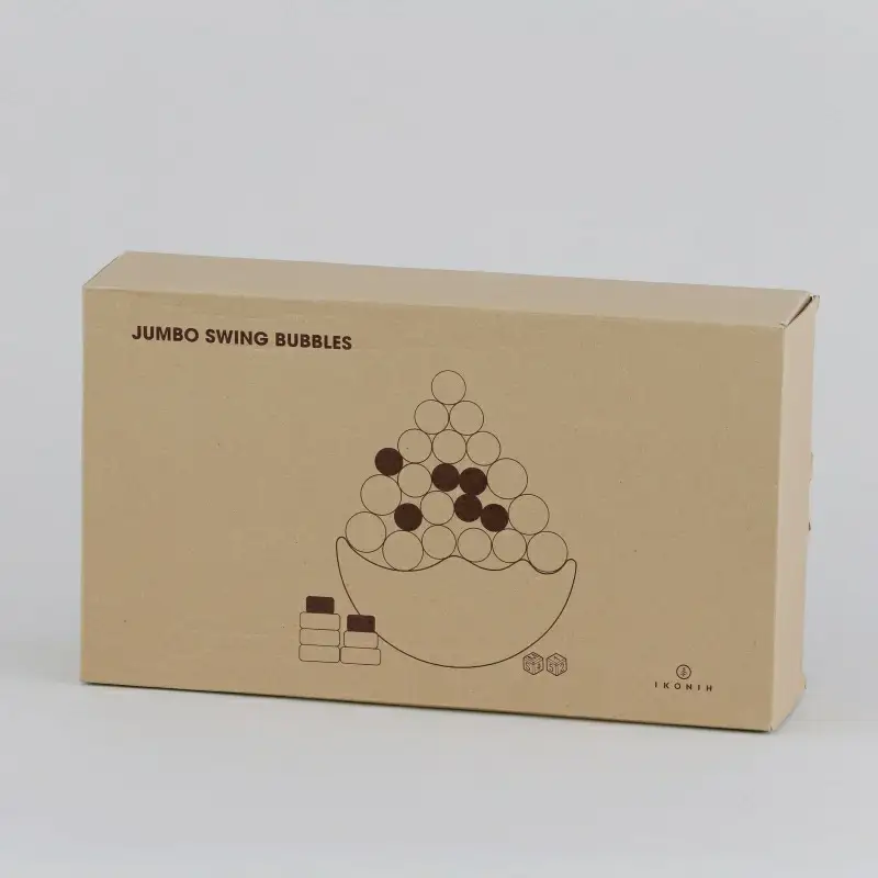 IKONIH ( アイコニー )  ジャンボなみのりバブル / おもちゃ 子供 こども オモチャ 玩具 プレゼント お祝い 木 出産祝い 安全 オーガニックトイ ファーストトイ  さいころ 積み木【kip011】