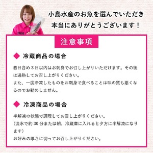 【限定500セット】 定期便 6回 小島水産 お刺身 海鮮 魚介 少量コース | 魚介定期便 海鮮定期便 6ヶ月海鮮定期便 お刺身定期便 KS30000