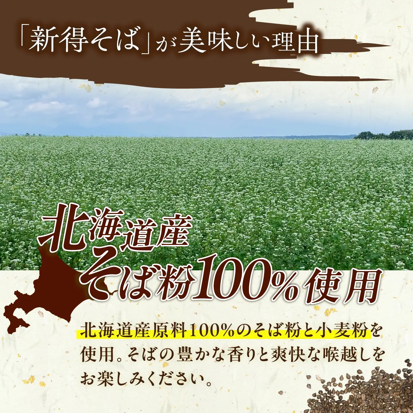 【ふるなびWEEK】新得そば 10把入り そば 蕎麦[BNBE010]