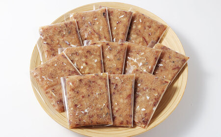 【ふるなびWEEK対象】長崎産 アジなめろう 12パックセット !  使いやすい 食べきりサイズ ! あじ アジ 鯵 おつまみ おかず