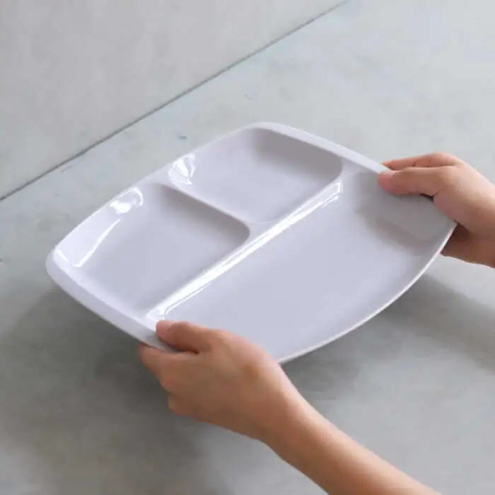 【波佐見焼】スマート ランチプレート カップ 2点セット ライラック【西海陶器】[OA368]