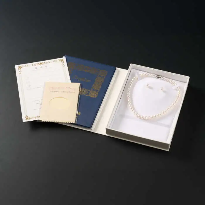 【選べる】【限定1セット】アコヤ真珠ネックレスとピアスorイヤリング 9.0-9.5mm（鑑定書付き） / 真珠 / 佐賀県 [41AAAA011] FN-Limited-SP