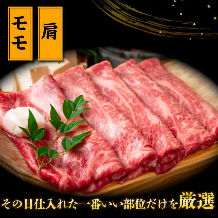 【訳あり】A4-A5 長崎和牛 赤身霜降り（肩・モモ）400g  [DBS021] 赤身