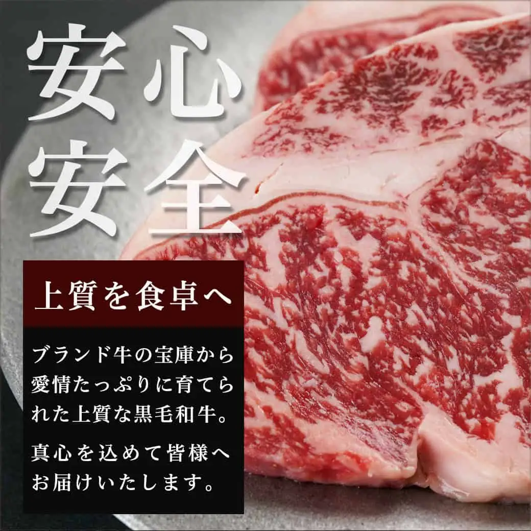 【黒毛和牛】ロースステーキ150g×2枚〔LG8-I901〕_(都城市) 国産黒毛和牛 ロースステーキ 150g×2枚 ロース肉 贈答用 ステーキ ステーキ丼