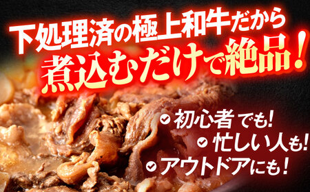 長崎和牛 ボイル牛すじ（200ｇ×4袋）計800g[OCH022]