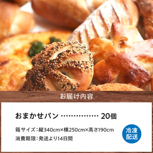 店主おまかせパン20個セット DS-0001
